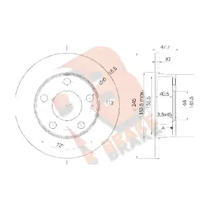 78RBD22746 R BRAKE