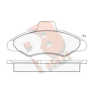 R BRAKE RB0790