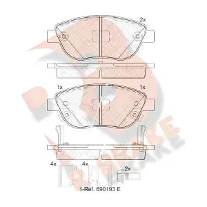 R BRAKE RB1809203