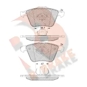 R BRAKE RB1652