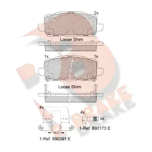 RB2312 R BRAKE