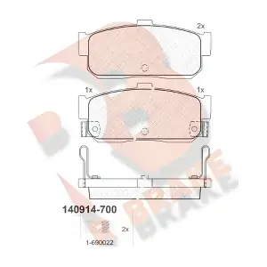 R BRAKE RB0914-700