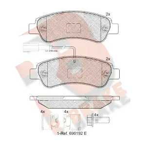 R BRAKE RB1804-203