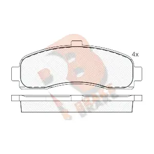 R BRAKE RB0922