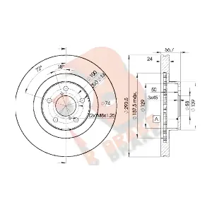 78RBD22630 R BRAKE