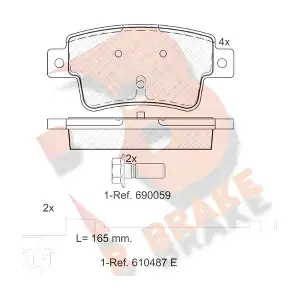 R BRAKE RB1968
