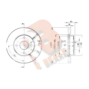 78RBD23254 R BRAKE
