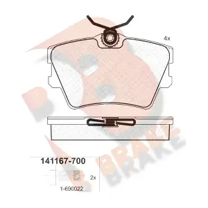 R BRAKE RB1167-700