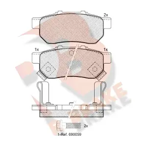 R BRAKE RB1024