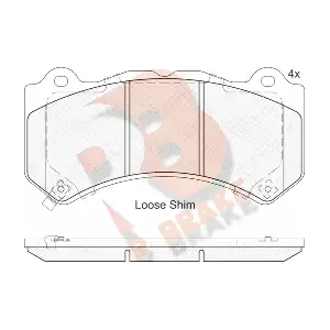 R BRAKE RB2164