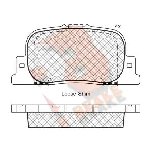 R BRAKE RB1633
