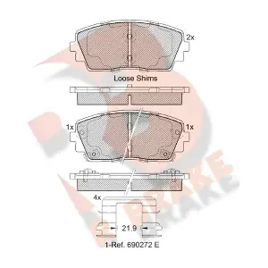 R BRAKE RB2034
