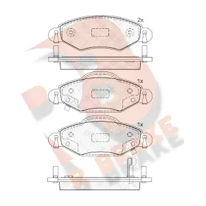 R BRAKE RB1587