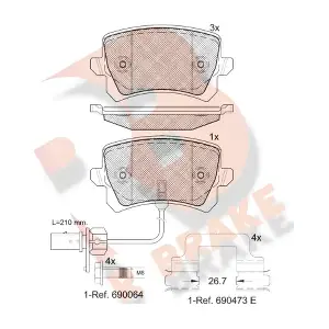 R BRAKE RB1857203