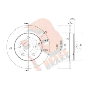 78RBD22889 R BRAKE