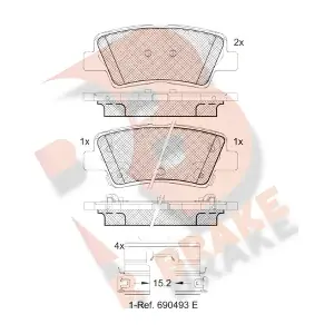 RB2036-066 R BRAKE