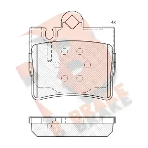 R BRAKE RB1390