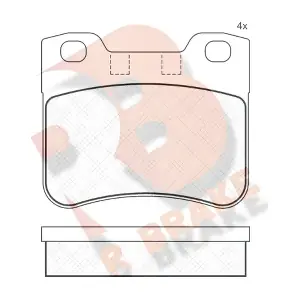 R BRAKE RB0788-204