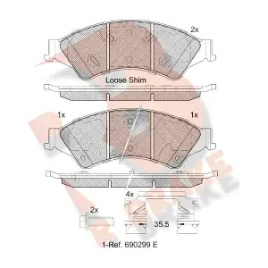 R BRAKE RB2109