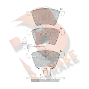 R BRAKE RB1605