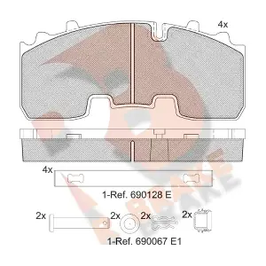 R BRAKE RB2156-066