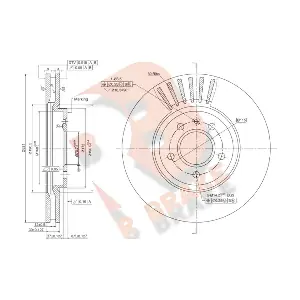 R BRAKE 78RBD11569