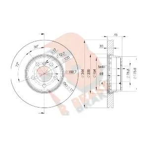 78RBD22207 R BRAKE