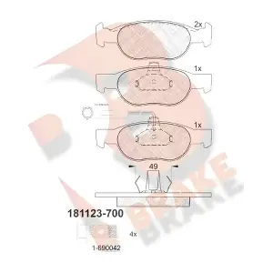 R BRAKE RB1123-700