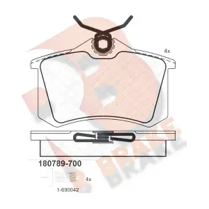 R BRAKE RB0789700