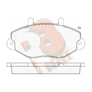 R BRAKE RB0897