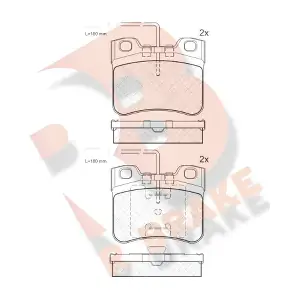 R BRAKE RB0788