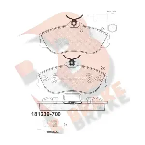R BRAKE RB1239700