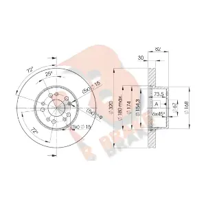 78RBD20912 R BRAKE
