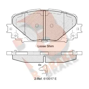 R BRAKE RB2168