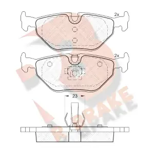 R BRAKE RB1707