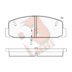 R BRAKE RB0785