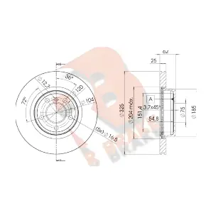78RBD22217 R BRAKE