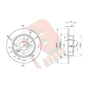78RBD26165 R BRAKE