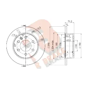 78RBD20191 R BRAKE