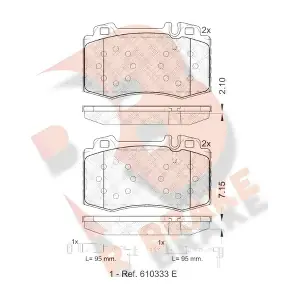 R BRAKE RB1389-203