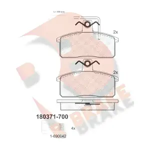 RB0371700 R BRAKE