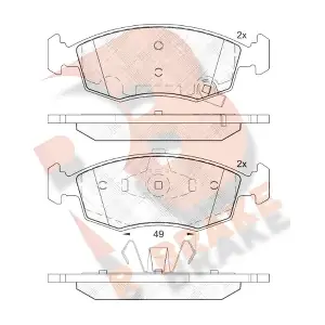 R BRAKE RB2032