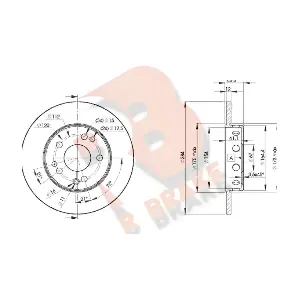 78RBD27210 R BRAKE