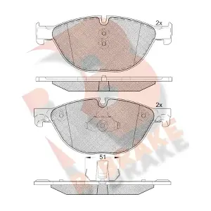 R BRAKE RB1961