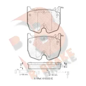 R BRAKE RB1591
