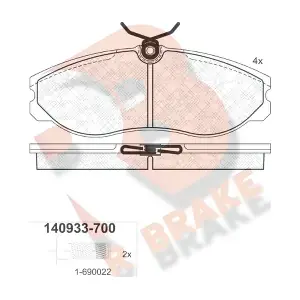 R BRAKE RB0933-700