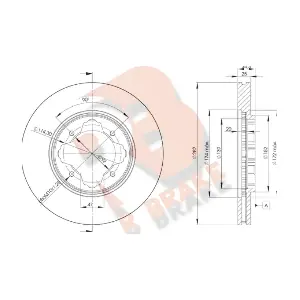 78RBD22582 R BRAKE