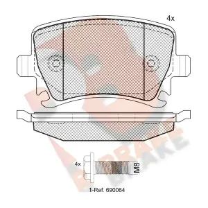 R BRAKE RB1600-703