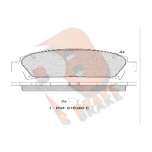 R BRAKE RB1169