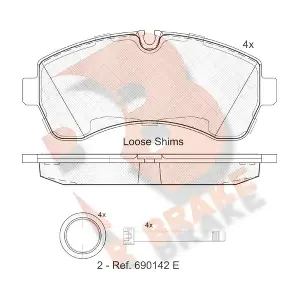 R BRAKE RB1785